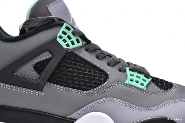 One Kick 308497-033 4 Retro Green Jordan Air Glow 0714